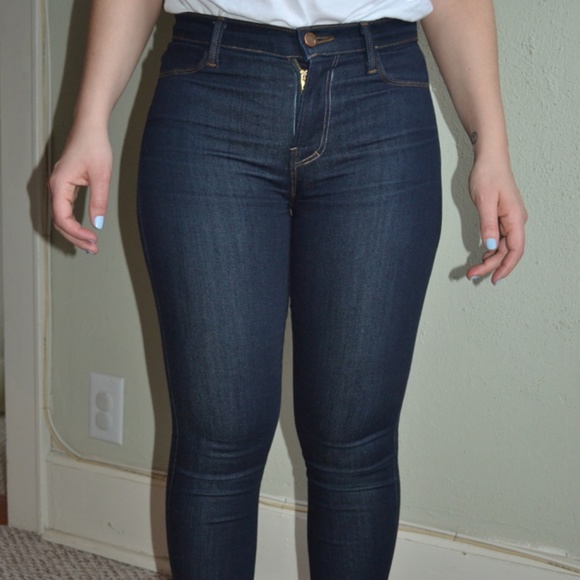 Dark J Brand Jeans Ss 25 Skinny Leg - Picture 7 of 8